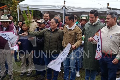Arranca desde Jilotzingo, programa de reforestación estatal; plantarán 450 mil arbolitos